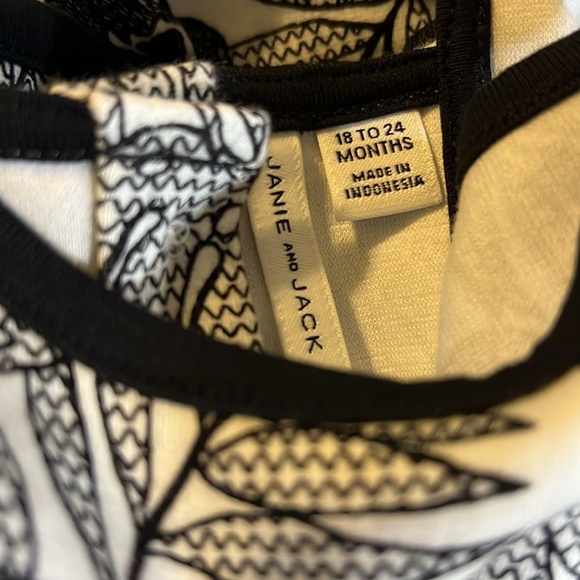 Janie and Jack girls sleveless Floral Peplum party dress NWOT size 18-24M - Picture 4 of 5